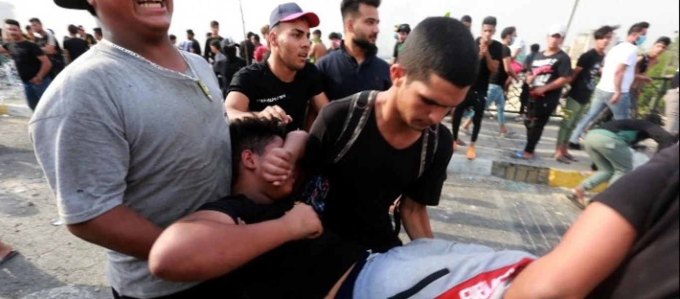 Ιράκ: Τουλάχιστον πέντε νεκροί και πάνω από 175 τραυματίες σε διαδηλώσεις